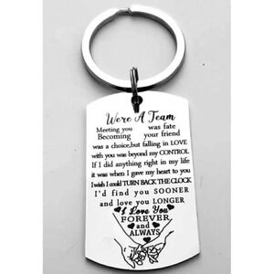 We Are A Team Keychain